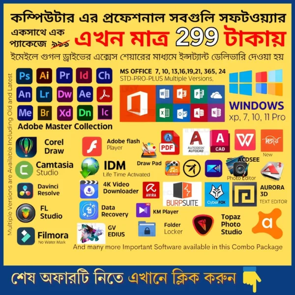 PC Software Bundle – Lifetime Access